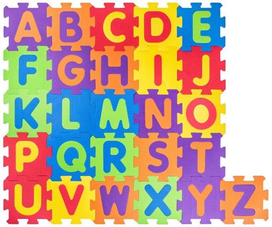 Foam Puzzelmat - Speelmat - Letters - Vloerpuzzel van ATOMO