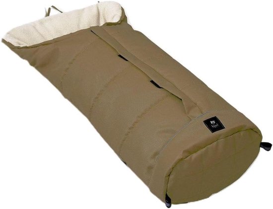 Footmuff Prinz winter footmuff for pram with non-slip material super quality (brown)
