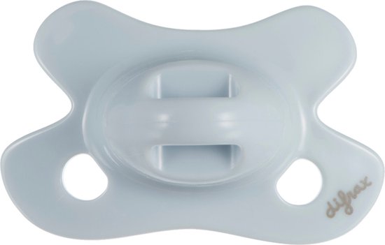 Fopspeen Difrax Newborn Natural Pure | Ice blauw van Difrax