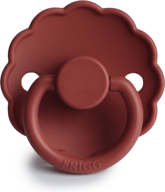 Fopspeen - Frigg - Daisy - T1 0/6 maanden - Klei - baked clay van FRIGG