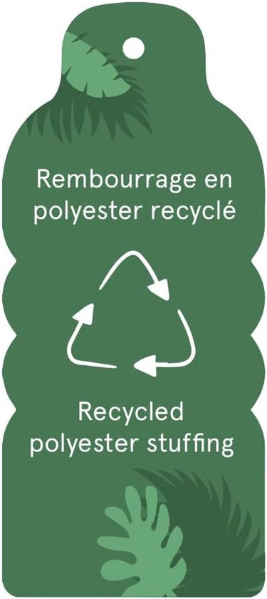 Fopspeenketting Pluche - Speenkoord Baby - Voorkom Verloren Spenen - Bevestigingsclip Universeel - 21 cm Lengte - Biche Design van Merkloos