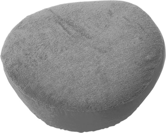 Form Fix XL Sit Fix Hoes - Hoes voor babyzitje - Hoes voor baby zitkussen - Hoes voor Zitkussen Baby - Badstof/Katoen Hoes - Staalgrijs van Form Fix