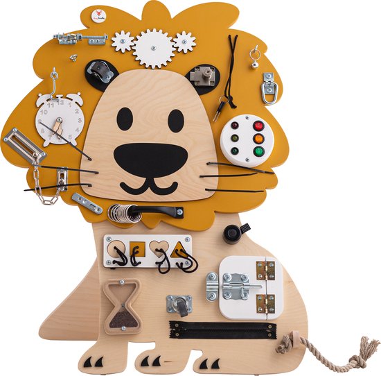 Foxy Family Edmund de Leeuw Activiteitenbord - Vrijstaand van Fox