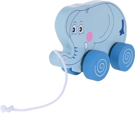 Free And Easy Trekdier Olifant 14,5 Cm Blauw van Free And Easy