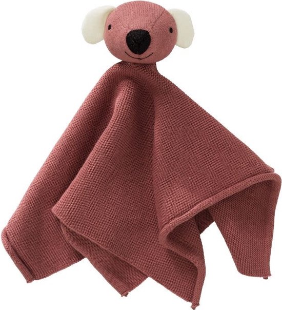 Fresk Knuffel - Knuffeldoekje - Tutpoppetje - Kraamcadeau voor Jongens en Meisjes - Baby Cadeau - Roze - Dachsy Ash Rose van Fresk