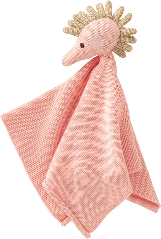 Fresk Knuffel - Knuffeldoekje - Tutpoppetje - Kraamcadeau voor Jongens en Meisjes - Baby Cadeau - Roze - Seahorse van Merkloos