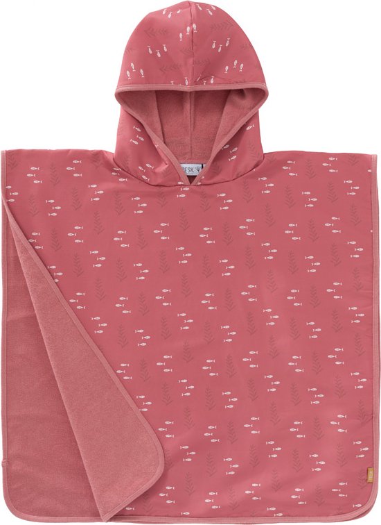 Fresk - UV poncho met kap - badjas kinderen - Ocean Amber - 0-36mnd van Fresk