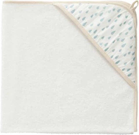 Fresk wrapper/badcape Raindrops ether blue van Fresk