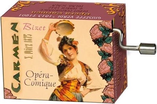 Fridolin Muziekdoosje: opera '' carmen'' van Fridolin