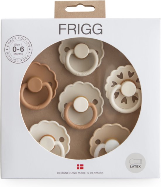 Frigg 6-Pack Silicone Cinnamon Charm | Maat 1 van FRIGG