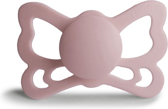Frigg butterfly blush - silicone anatomisch - 6-18 maanden van FRIGG