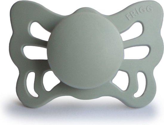 Frigg butterfly Sage - silicone anatomisch - 0-6 maanden van FRIGG