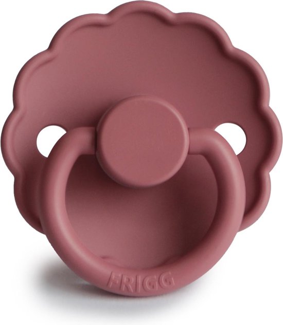 Frigg - Daisy Fopspeen - Dusty Rose - Maat 2 (6-18m) van FRIGG