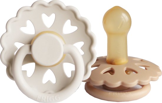 FRIGG Fairytale Fopspeen Duckling / Emperor 6-18 Mnd 2 Stuks van FRIGG