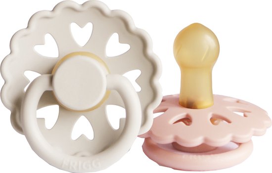 Frigg Fopspeen Fairytale Duckling/Girl T1 0-6mnd (2 stuks) van FRIGG