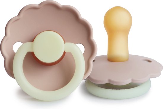 Frigg - maat 2 6-18 maanden - 1 stuk - daisy night - blush van FRIGG