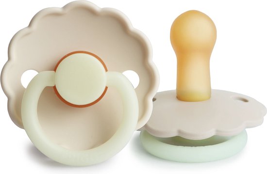 Frigg - maat 2 6-18 maanden - 1 stuk - daisy night - cream van FRIGG