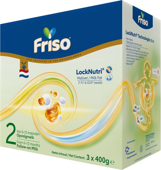 Friso 2 Opvolgmelk - vanaf 6 maanden -1.2kg - doos van Merkloos