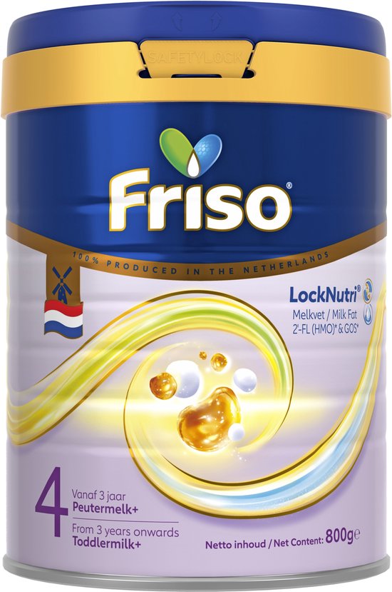 Friso 4 Peutermelk- vanaf 3 jaar - 800G van Merkloos