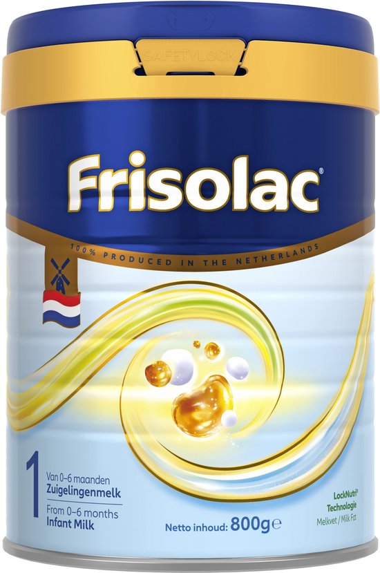 Frisolac 1 Zuigelingenvoeding - tot 6 maanden - 800G van Merkloos