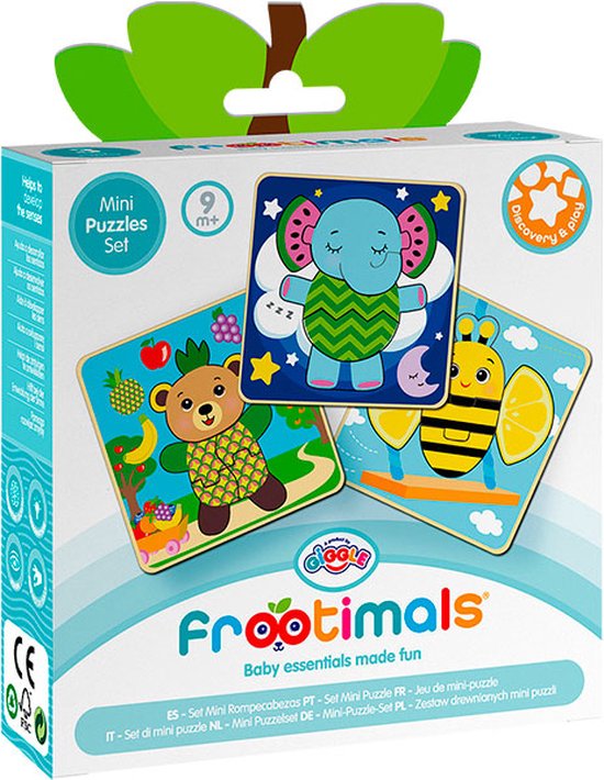 Frootimals Mini Puzzelset - Baby - Kind van Frootimals