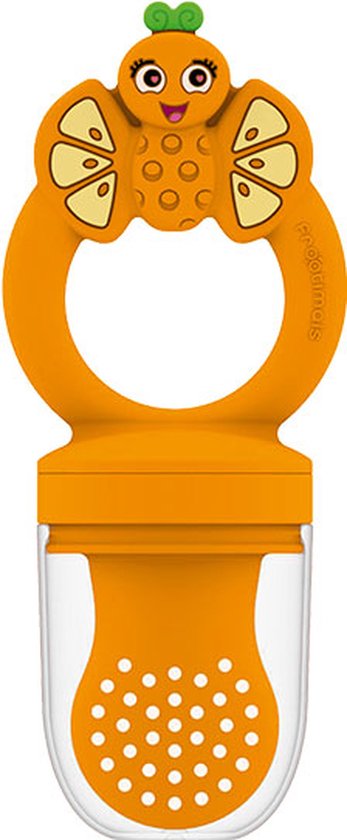 Frootimals Siliconen Fruitspeen - Baby - Fruitzuiger - Vlinder van Frootimals