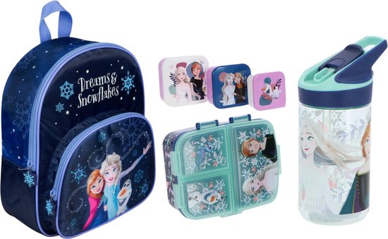 Frozen school set; rugzak en lunchset