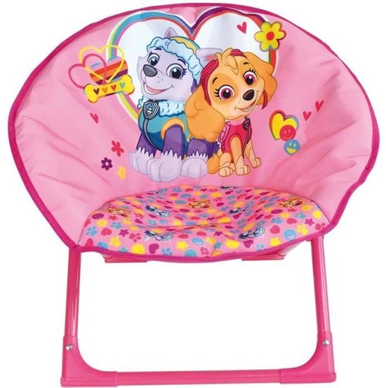 FUN HOUSE PAT'PATROUILLE Stella Everest Moon stoel - Opvouwbaar - H.47 x B.54 x D.42 cm - Voor kinderen