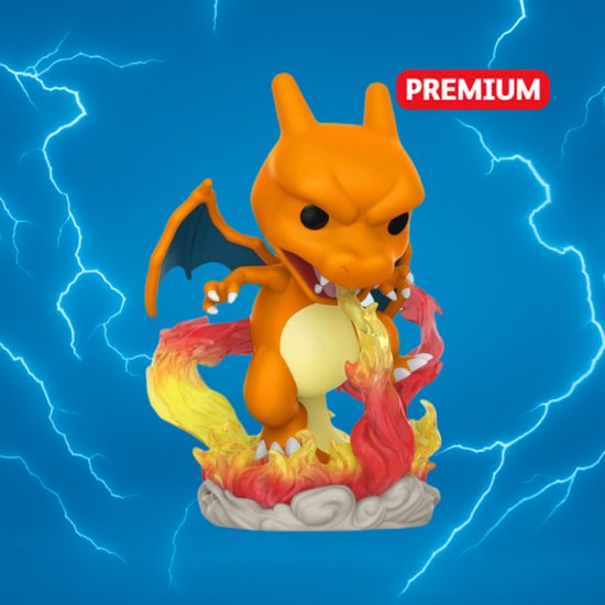 Funko Pop! Premium Games: Pokemon - Charizard #xxx van Merkloos