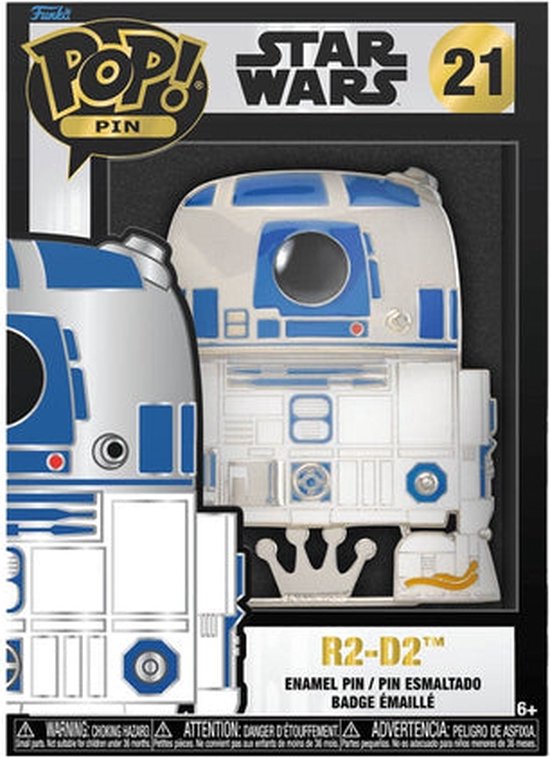 Funko Pop! Sized Pin: Star Wars - R2D2 - 0671803398795 van Funko Pop!
