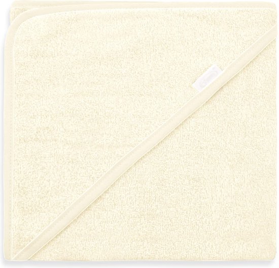 Funnies Badcape Junior 80 Cm Katoen Ecru