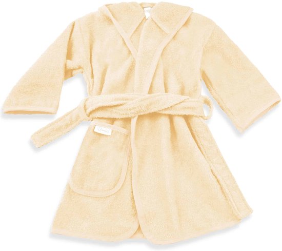 Funnies Badjas - 0-12 mnd - Sandstone Beige van Merkloos