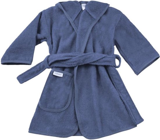 Funnies Badjas Silk Blue 0-12mnd van Funnies