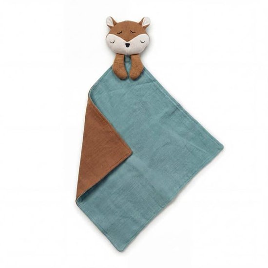 Funnies Knuffeldoekje Riva Knuf - Zachte Knuffeldoekjes, Troostdoekjes, Babydoekjes - Heerlijk Zacht en Comfortabel - Perfect als Troostvriendje of Cadeau voor Baby’s en Peuters - 100% katoen van Merkloos