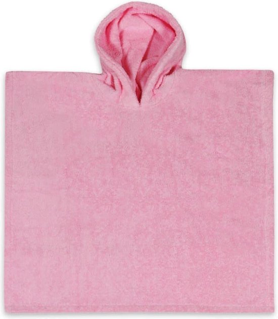 Funnies Poncho Roze Maat S (0 t/m 2 jaar)