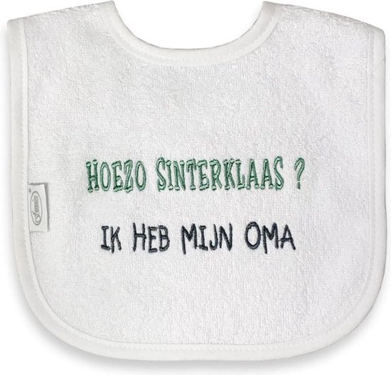 Funnies slab Hoezo Sinterklaas ? ik heb mijn Oma - van Funnies