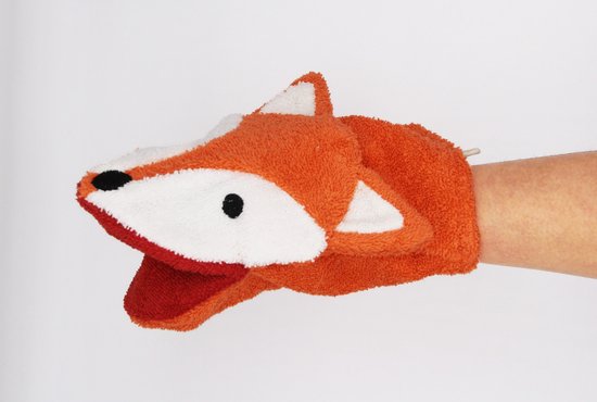 Fürnis Finja de Vos - Kinderwasdoekje - Klein - Organisch Katoen - Badspeelgoed - Dierenwasdoekjes van Fürnis