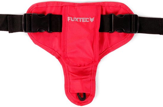 FUXTEC Veiligheidsriem - Veiligheidsgordel voor Bolderkar - rood van FUXTEC