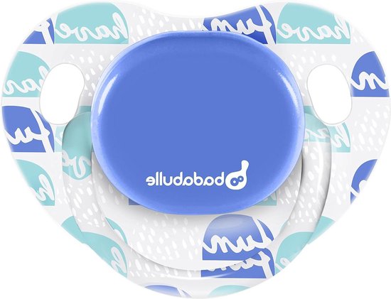 Fysiologische Fopspeen 12-36 Maanden Plezier Blauw - Babyspeen Maat 2 Orthodontisch Design van Chicco