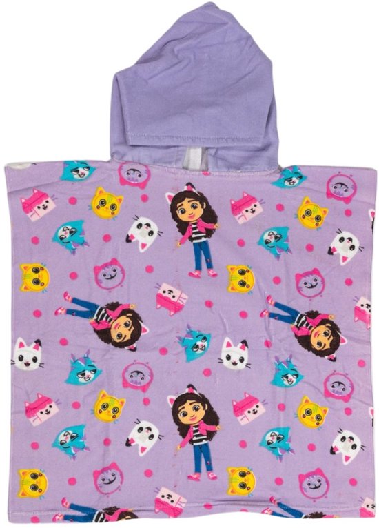 Gabby's Dollhouse Poncho - Voor kinderen - Roze