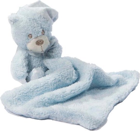 Gamberritos Knuffeldoekje 23 Cm Beertje Lichtblauw van Gamberritos