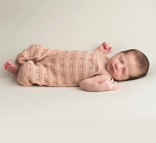 Geboorte cadeau | Romper | Kleur | maat 50/56 Ecru van P'tit Filou