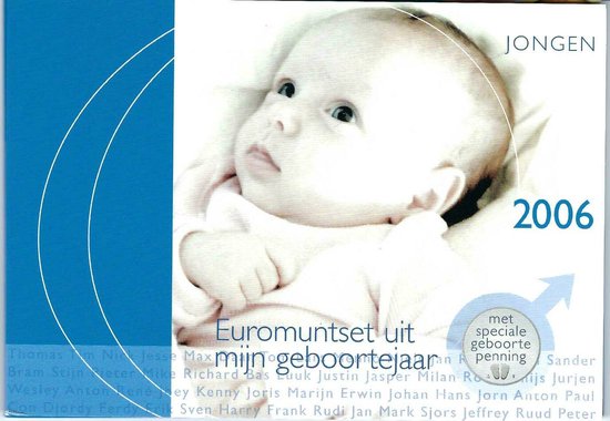 Geboorteset baby jongen 2006