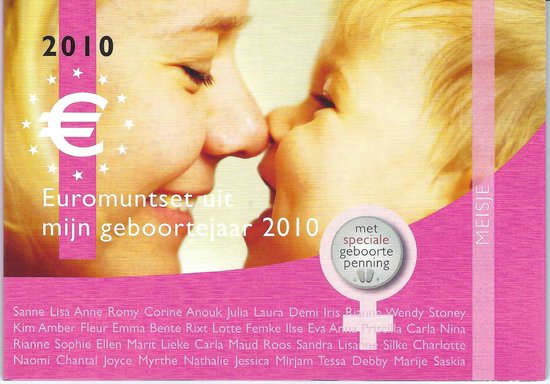 Geboorteset baby meisje 2010 van LouPapine