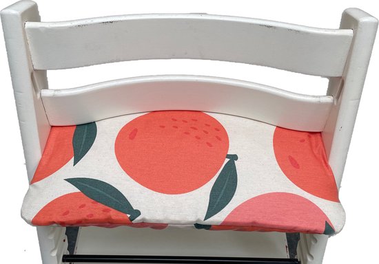 Gecoat zitkussen voor de Tripp Trapp kinderstoel van Stokke - Orange