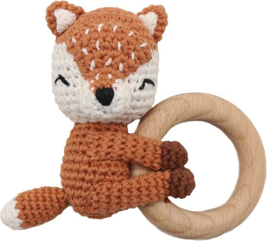 Gehaakte Bijt Ring voor baby's van Merkloos