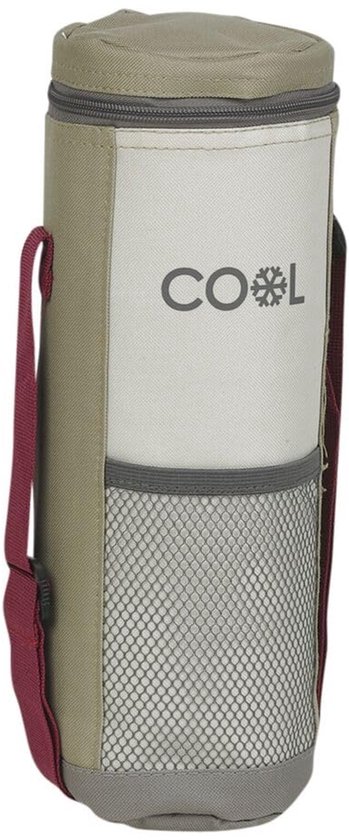 Geïsoleerde Koelere Fles Tas 1.5L met Verstelbare Schouderriem voor Dranken - Perfect voor Picknicks en Wandelen