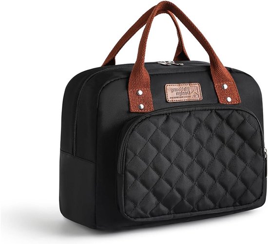Geïsoleerde Koeltas - Lunchbox Opvouwbaar - Eten Vers Houden - Lekvrij Waterdicht - 9 Liter Capaciteit - A