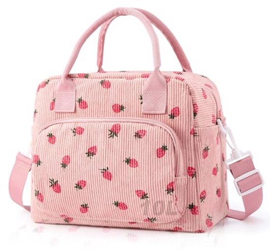 Geïsoleerde Lunchtas voor Dames - Opvouwbare Koeltas 10 Liter - Perfect voor Kantoor en Picknick