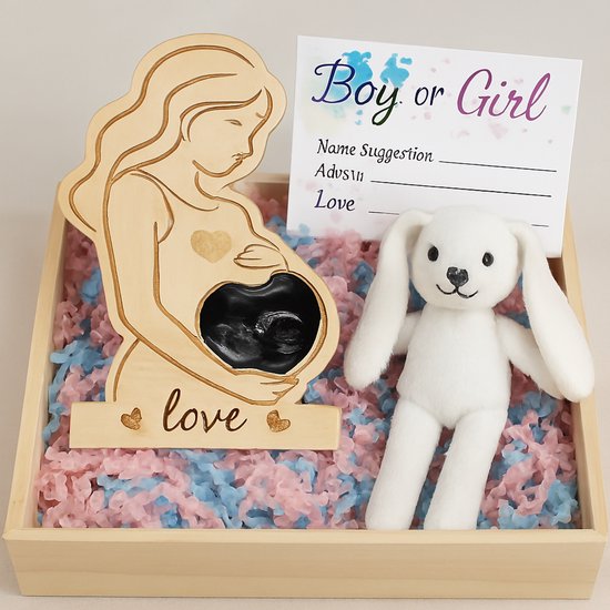 Gender reveal cadeau deluxe - Boy or Girl - meisje of jongen van Merkloos